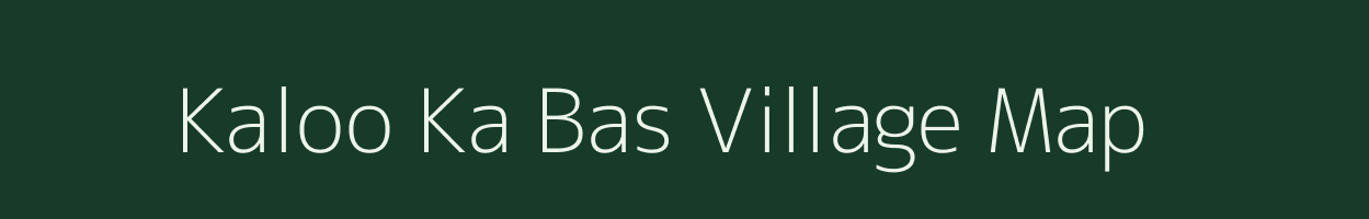 Kaloo Ka Bas village map in Rajasthan