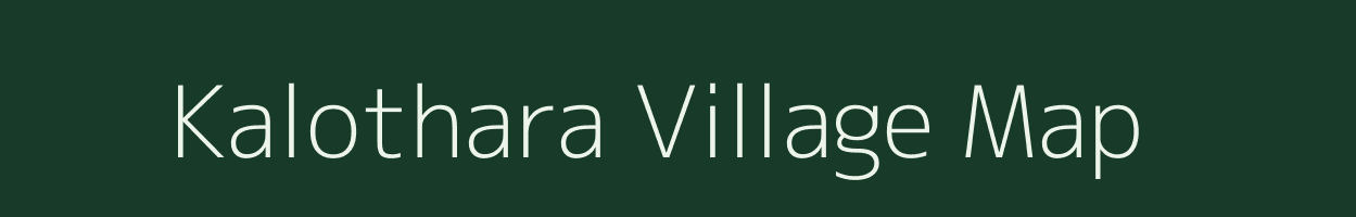 Kalothara village map in Madhya Pradesh