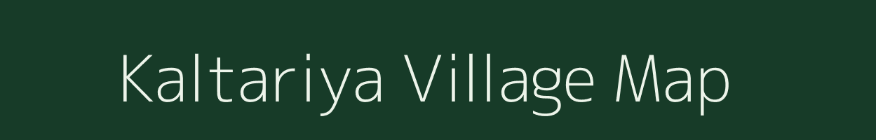 Kaltariya village map in Rajasthan