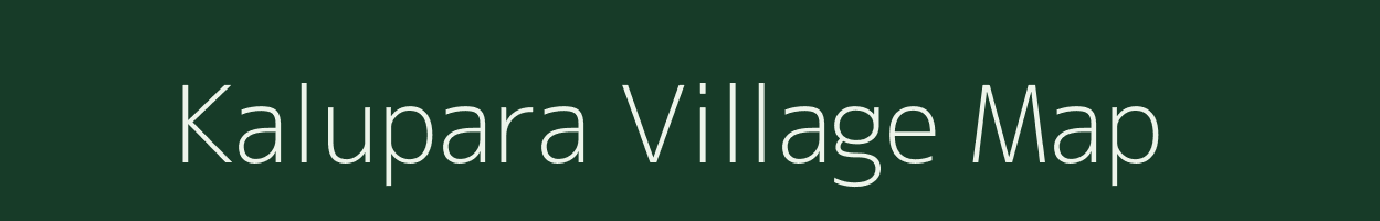 Kalupara village map in Jharkhand