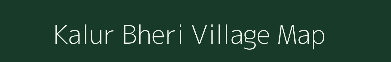 Kalur Bheri village map in West Bengal