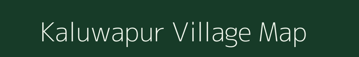 Kaluwapur village map in Uttar Pradesh