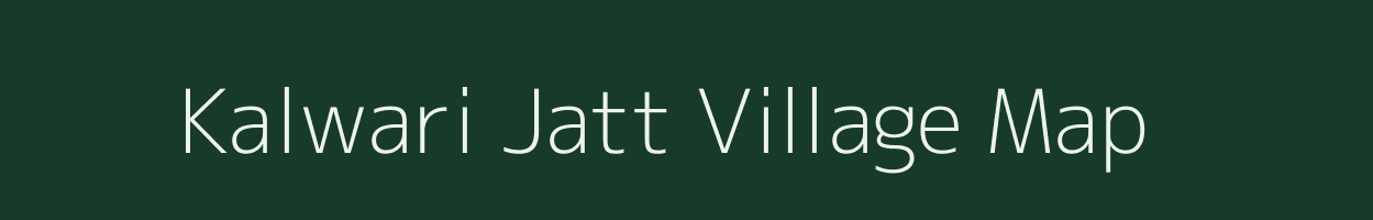 Kalwari Jatt village map in Rajasthan