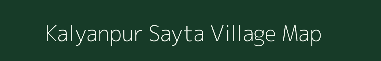 Kalyanpur Sayta village map in Rajasthan