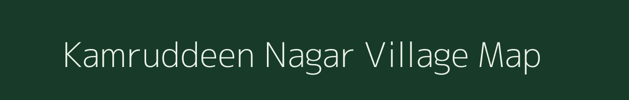 Kamruddeen Nagar village map in Uttar Pradesh