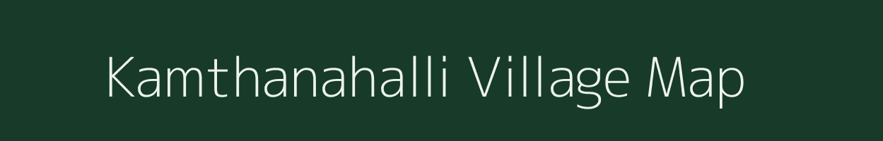 Kamthanahalli village map in Andhra Pradesh