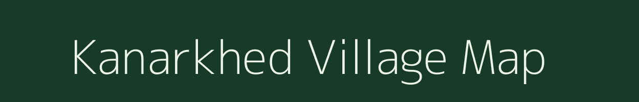 Kanarkhed village map in Maharashtra