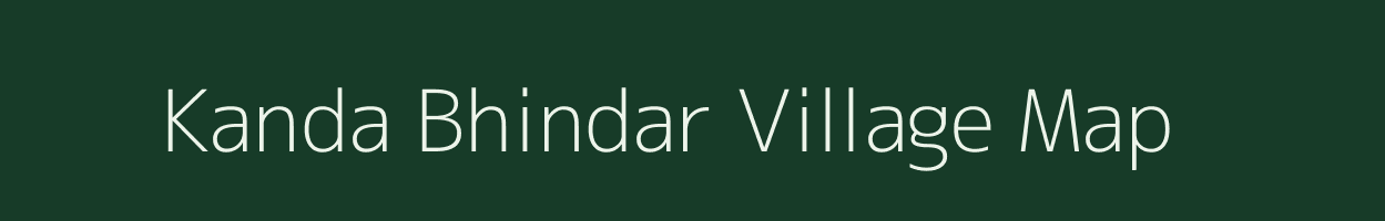 Kanda Bhindar village map in Uttarakhand