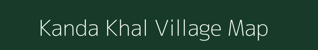 Kanda Khal village map in Uttarakhand