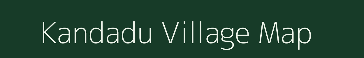 Kandadu village map in Tamil Nadu