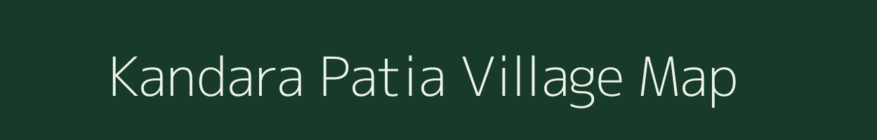 Kandara Patia village map in Odisha