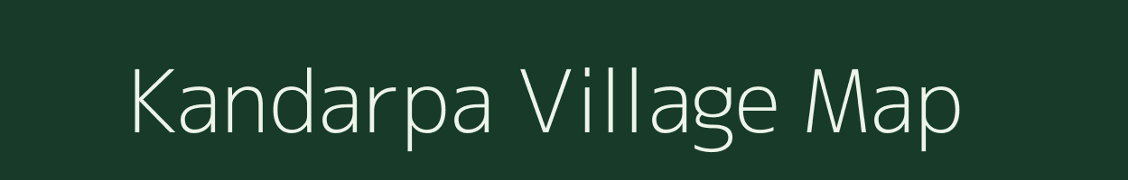 Kandarpa village map in Odisha