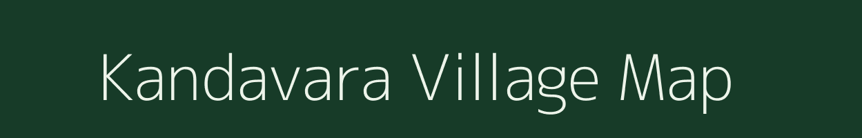 Kandavara village map in Karnataka