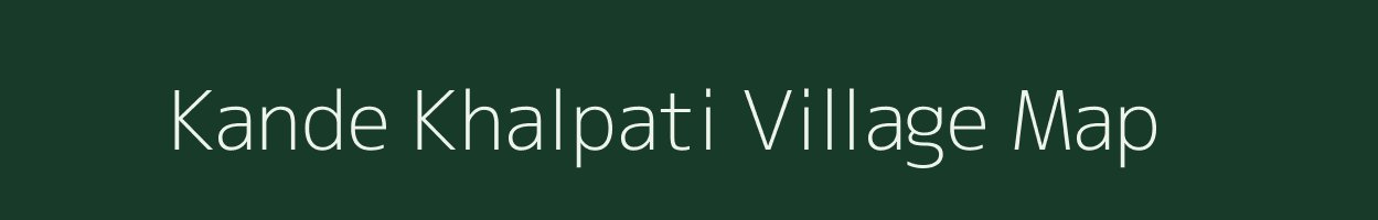 Kande Khalpati village map in Uttarakhand