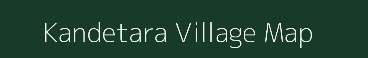 Kandetara village map in Odisha