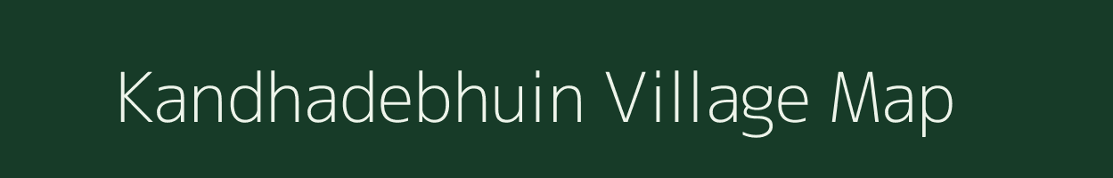 Kandhadebhuin village map in Odisha