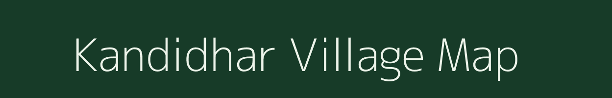 Kandidhar village map in Uttarakhand