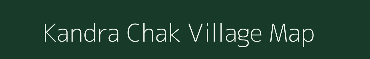 Kandra Chak village map in West Bengal