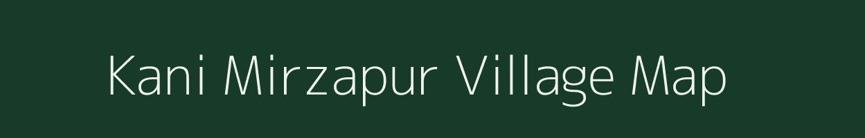 Kani Mirzapur village map in Maharashtra