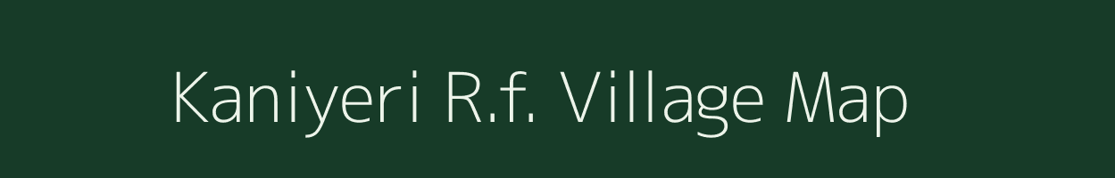 Kaniyeri R.f. village map in Tamil Nadu