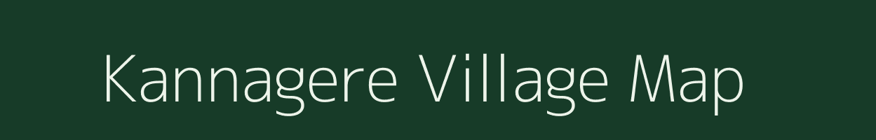 Kannagere village map in Karnataka