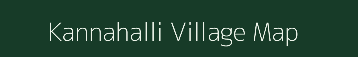 Kannahalli village map in Karnataka