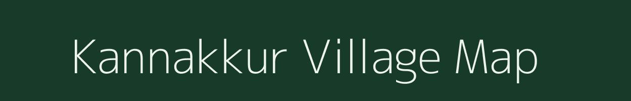 Kannakkur village map in Tamil Nadu