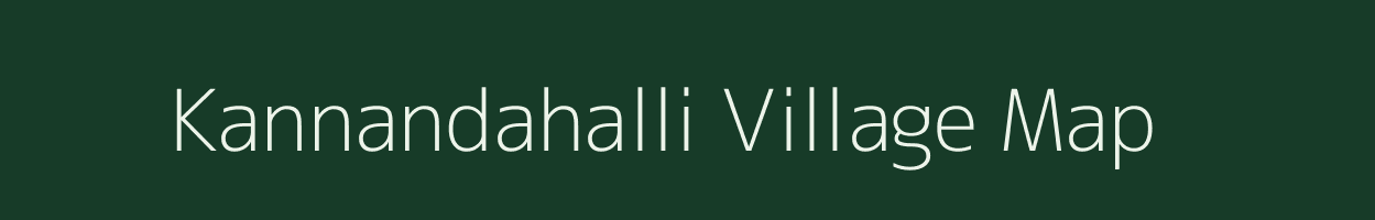 Kannandahalli village map in Tamil Nadu