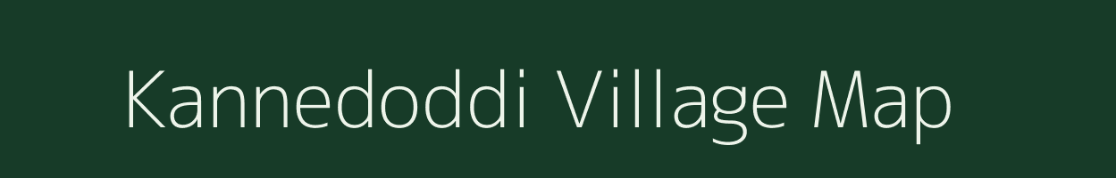 Kannedoddi village map in Karnataka