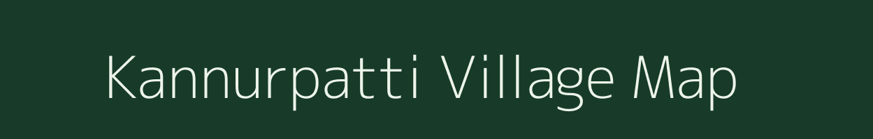 Kannurpatti village map in Tamil Nadu