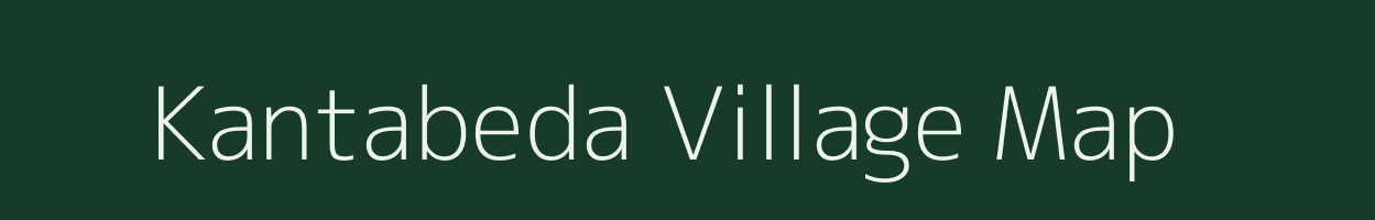 Kantabeda village map in Odisha