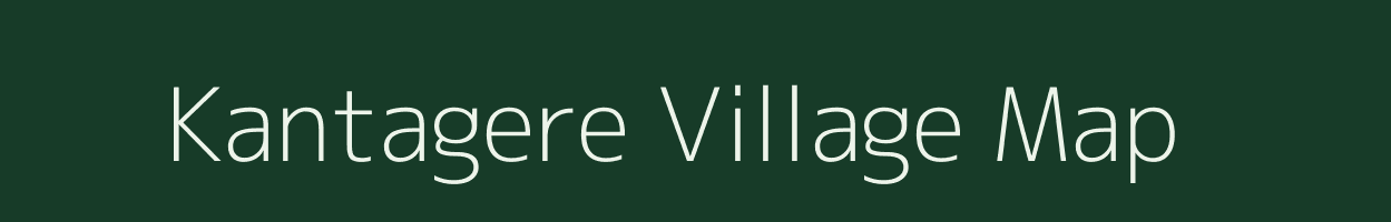 Kantagere village map in West Bengal