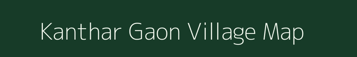 Kanthar Gaon village map in Uttarakhand