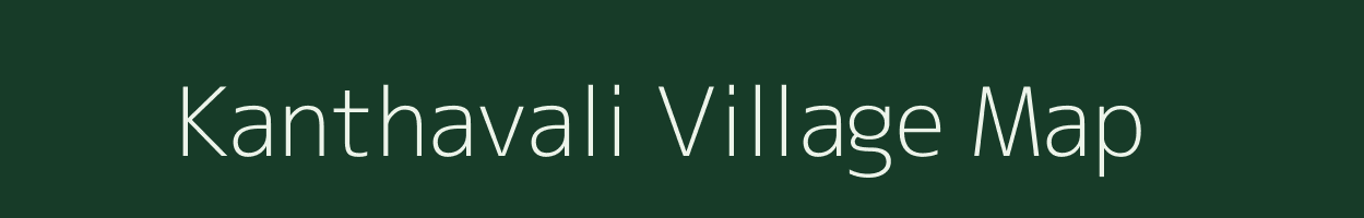 Kanthavali village map in Maharashtra