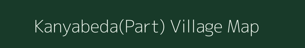 Kanyabeda(Part) village map in Odisha