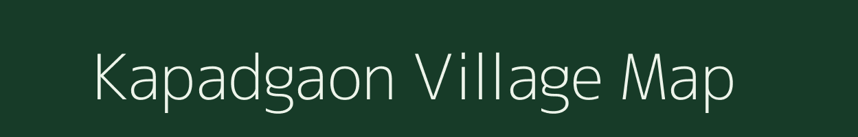 Kapadgaon village map in Maharashtra