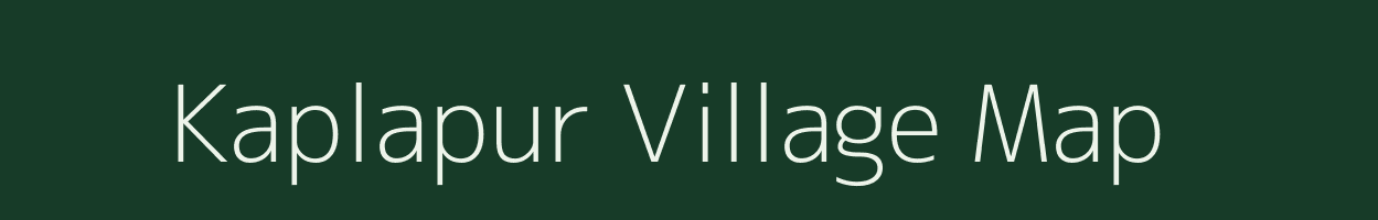 Kaplapur village map in Karnataka