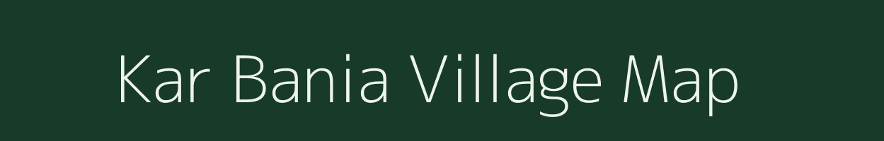 Kar Bania village map in West Bengal