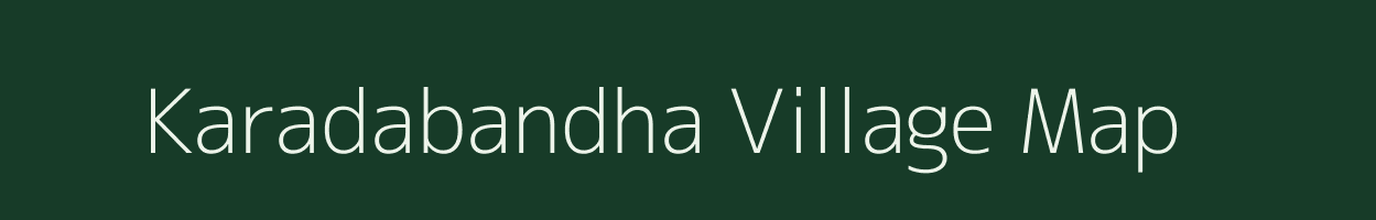 Karadabandha village map in Odisha