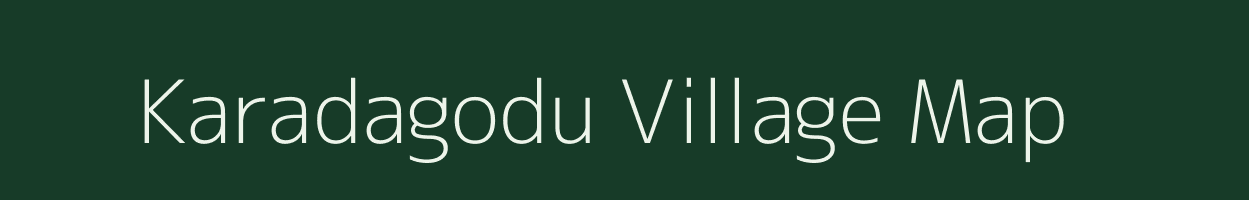 Karadagodu village map in Karnataka
