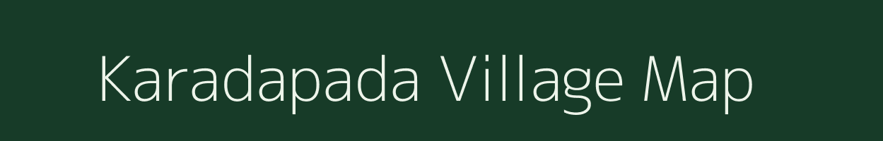 Karadapada village map in Odisha
