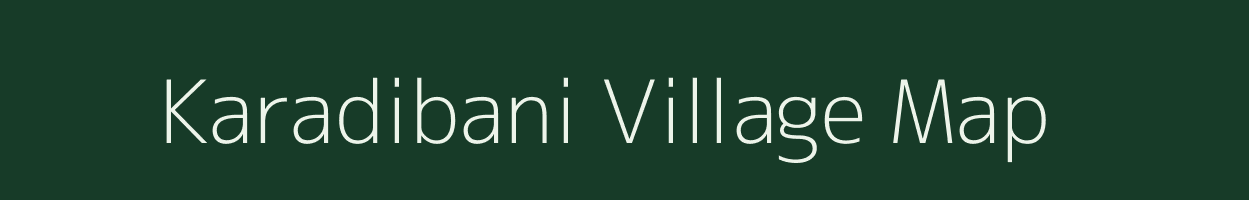 Karadibani village map in Odisha