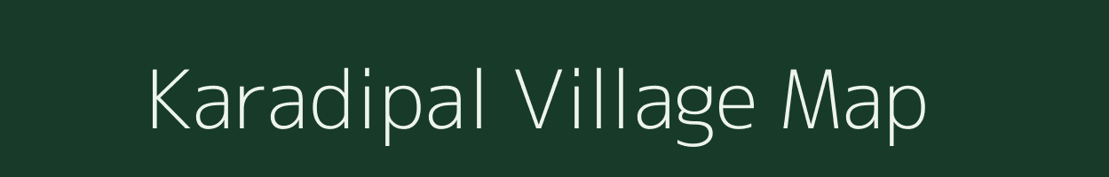 Karadipal village map in Odisha