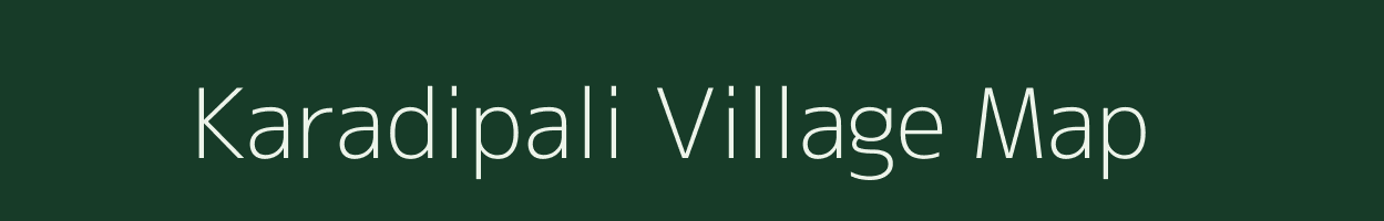 Karadipali village map in Odisha