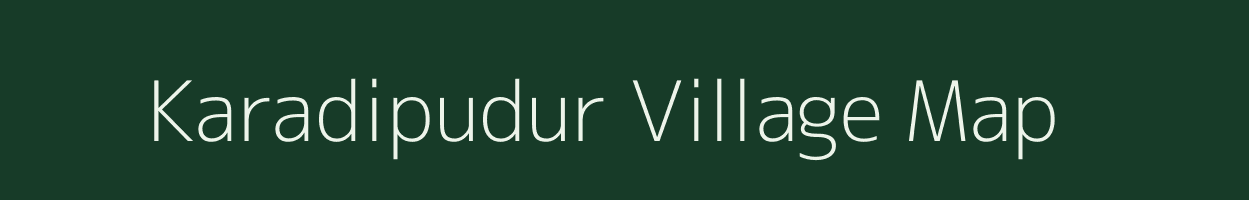 Karadipudur village map in Tamil Nadu