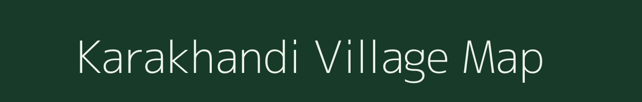 Karakhandi village map in Odisha