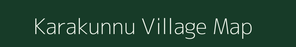 Karakunnu village map in Kerala