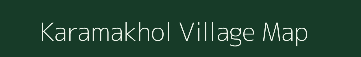 Karamakhol village map in Odisha