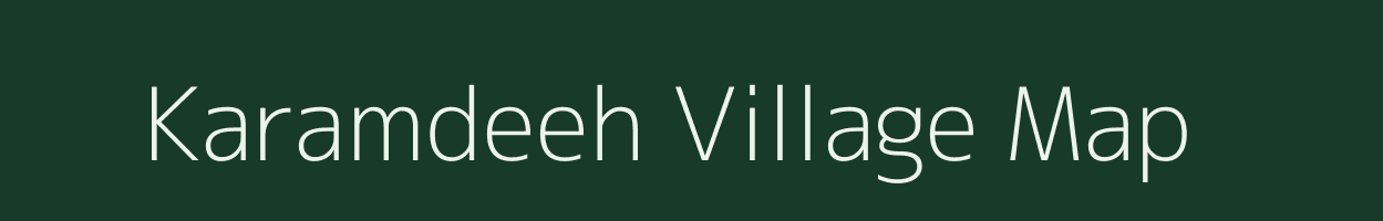 Karamdeeh village map in Uttar Pradesh