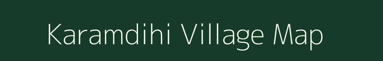 Karamdihi village map in Odisha